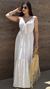 Vestido longo listras geo - KL Store