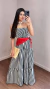Vestido tomara que caia listrado josielem - KL Store
