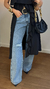 Calça jeans wide leg nice - KL Store