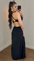 Vestido longo vazado sheila - loja online