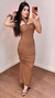 Vestido amarraçao no pescoço debora