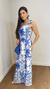 Vestido longo amarração gabriela na internet