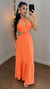 Vestido longo vazado sheila na internet