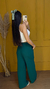 Calça pantalona elastec na cintura sirlene - comprar online