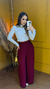 Calça pantalona elastec na cintura sirlene - comprar online