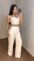 Conjunto de calça e cropped vies lola - KL Store