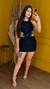 Vestido flor vazado naty na internet