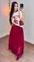 Saia babado em tule kaelly - KL Store