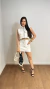 Conjunto de saia ziper renata na internet