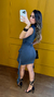 vestido recorte flavia - KL Store