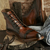 Bota de Cuero MURCIA NOGAL - Galo Handmade