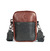 Morral de Cuero URBAN CHOCO BOLSILLO NEGRO