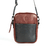 Morral de Cuero URBAN CHOCO BOLSILLO NEGRO en internet