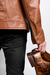 Zapato de Cuero CROCCO MARRON - Galo Handmade