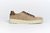 Zapatilla de Cuero D1950 GAMUZA BEIGE - Galo Handmade