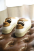 Zapatilla de Cuero D1950 BLANCA - Galo Handmade