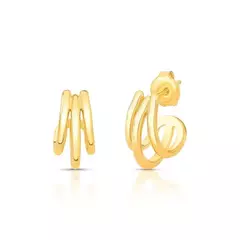 Brinco Three - Ouro 18k - comprar online