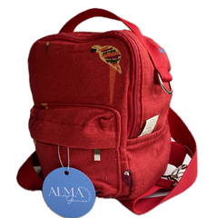 MINI MOCHILA 2 EM 1 QUADRADA - FORRO SIMPLES / CÓD. RF_009