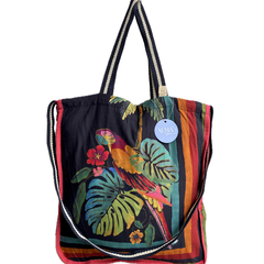 MAXI ECOBAG - 3 ALÇAS BICOLOR REFORÇADAS / CÓD. RF_002