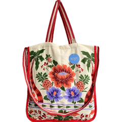 MAXI ECOBAG - 3 ALÇAS BICOLOR REFORÇADAS / CÓD. RF_016