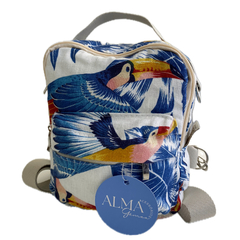 MINI MOCHILA 2 EM 1 QUADRADA - FORRO SIMPLES / CÓD. RF_016
