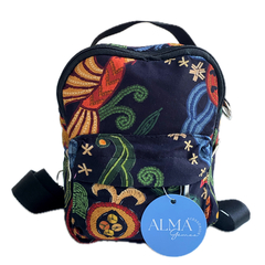 MINI MOCHILA 2 EM 1 QUADRADA - FORRO SIMPLES / CÓD. RF_011