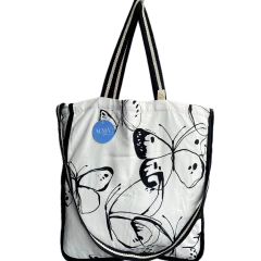 MAXI ECOBAG - 3 ALÇAS BICOLOR REFORÇADAS / CÓD. RF_023