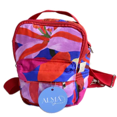 MINI MOCHILA 2 EM 1 QUADRADA - FORRO SIMPLES / CÓD. RF_004