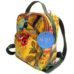 MINI MOCHILA 2 EM 1 QUADRADA - ESTRUTURADA / CÓD. RF_011