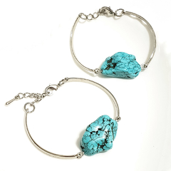 Pulseira Howlita Turquesa