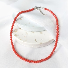 Choker cristais facetado - comprar online
