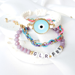 Mix Pulseira Olho Color