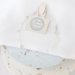 Pulseira mini corações