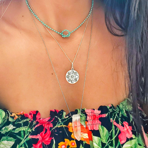 Choker bolinha colors