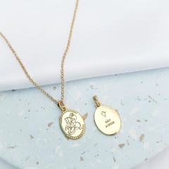 Colar Medalha São Jorge - comprar online