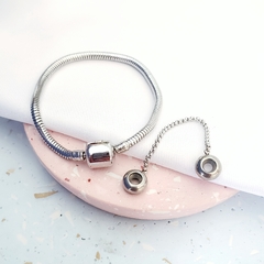 Pulseira p/ Berloque Aço 17cm na internet
