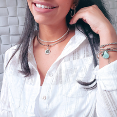 Choker Solar Fragmentos Pirita