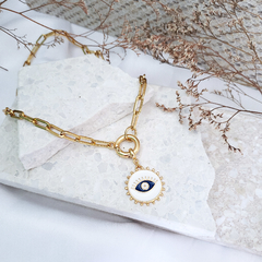 Colar Olho Color Gold - comprar online