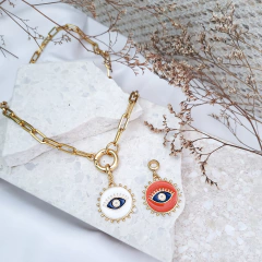 Colar Olho Color Gold