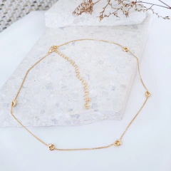 Choker nós/ Semijoia