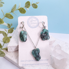 Conjunto Esmeralda | Aço inoxidável - comprar online