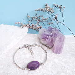 Pulseira Gema Ametista - comprar online