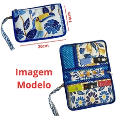 Maxi Carteira Zíper e Divisórias/ Cód. RF_003 - Alma Gêmea Acessórios