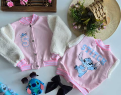 Casaco moletom colegial rosa na internet