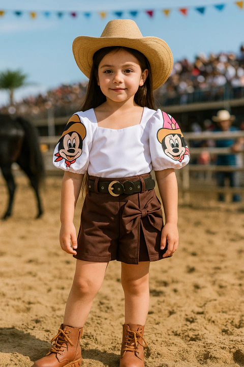 Conjunto Disney boiadeira - comprar online