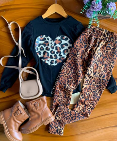 Conjunto meia estação inspiração na internet