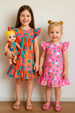 Vestido fauna na internet