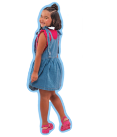 Vestido jeans na internet