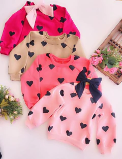 Casaco moletom gola careca - comprar online