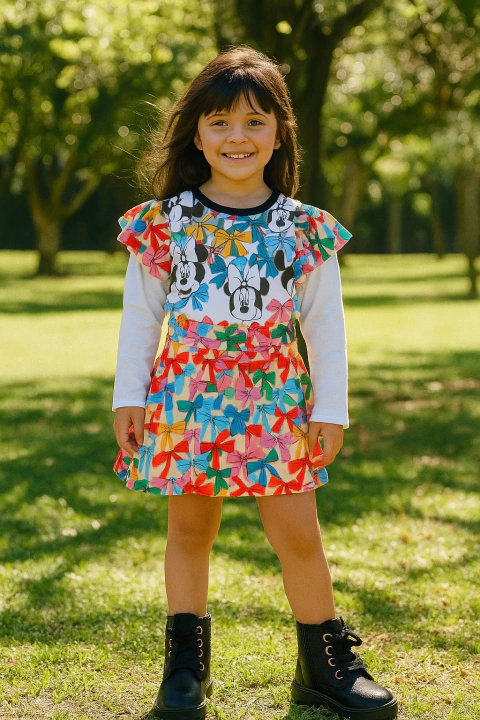 Conjunto meia estação minie - comprar online